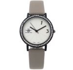 Montre Femme Gris Strass M. JOHN