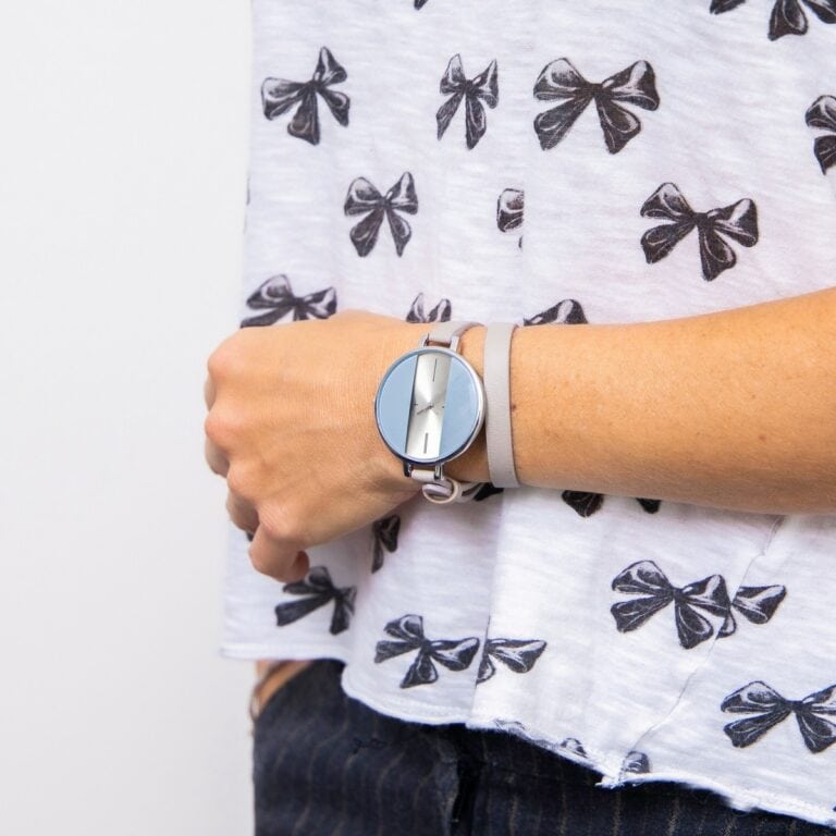 Coffret Jolie Montre Femme Gris M. JOHN