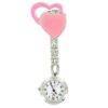 BelleMontre Infirmière Métal Cœur Rose KRAZY