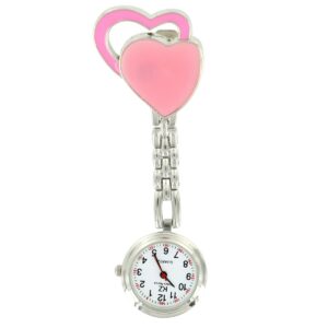 BelleMontre Infirmière Métal Cœur Rose KRAZY