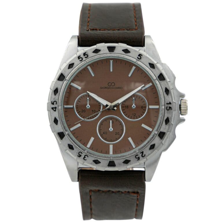 Montre Homme Chocolat avec Chrono GIORGIO