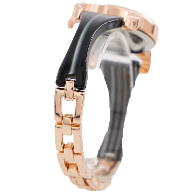 Coffret Montre Femme Métal Rose Bleu GIORGIO