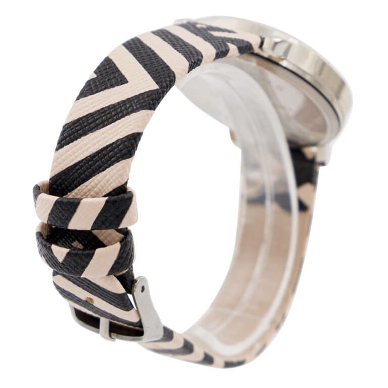 Montre Femme Zébrée Noir Rose GIORGIO