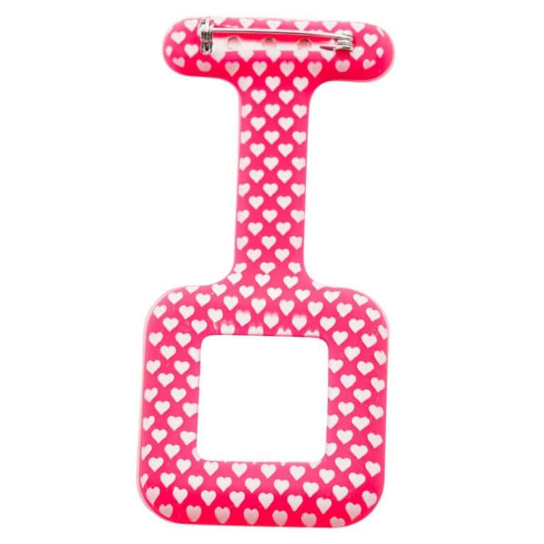 Coque Silicone Rose Montre Infirmière KRAZY