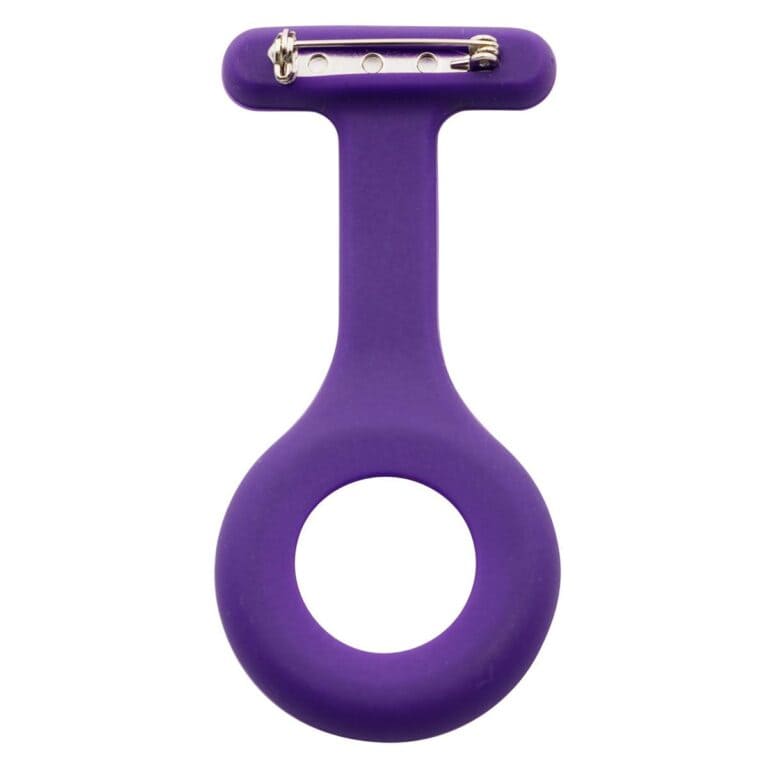 Coque Silicone Violet Montre Infirmière KRAZY