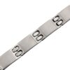Bracelet Homme Acier Argenté
