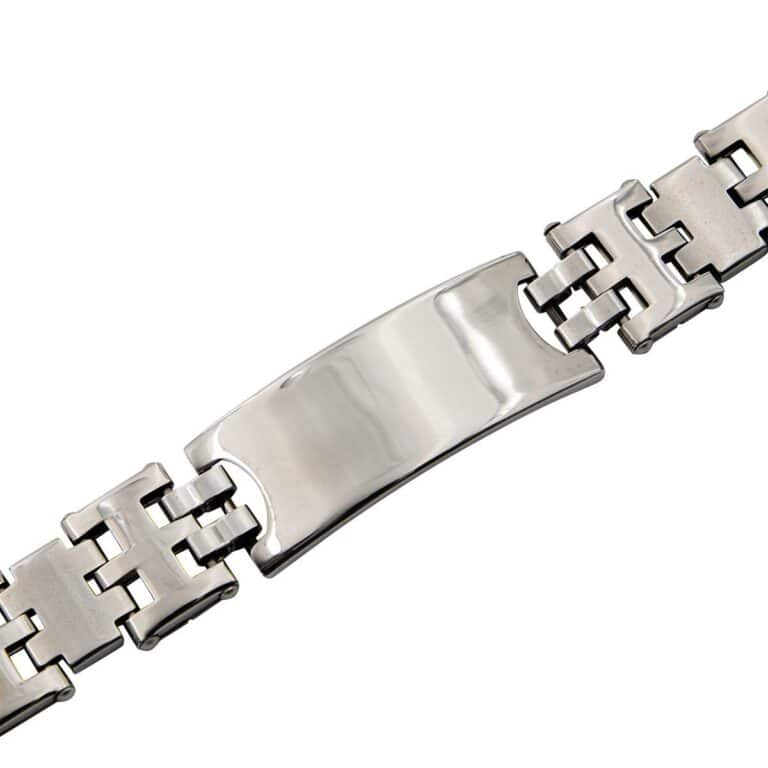 Votre Gourmette Homme Acier