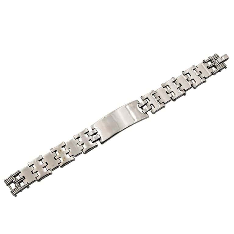 Votre Gourmette Homme Acier