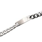 Gourmette Bracelet Acier pour Femme