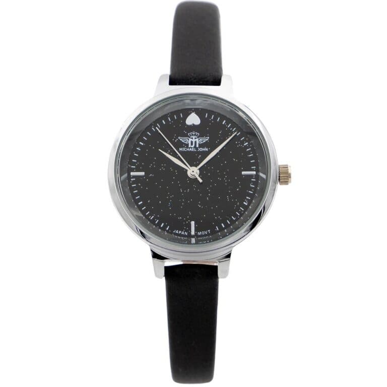 Montre Femme Noir Paillettes M. JOHN