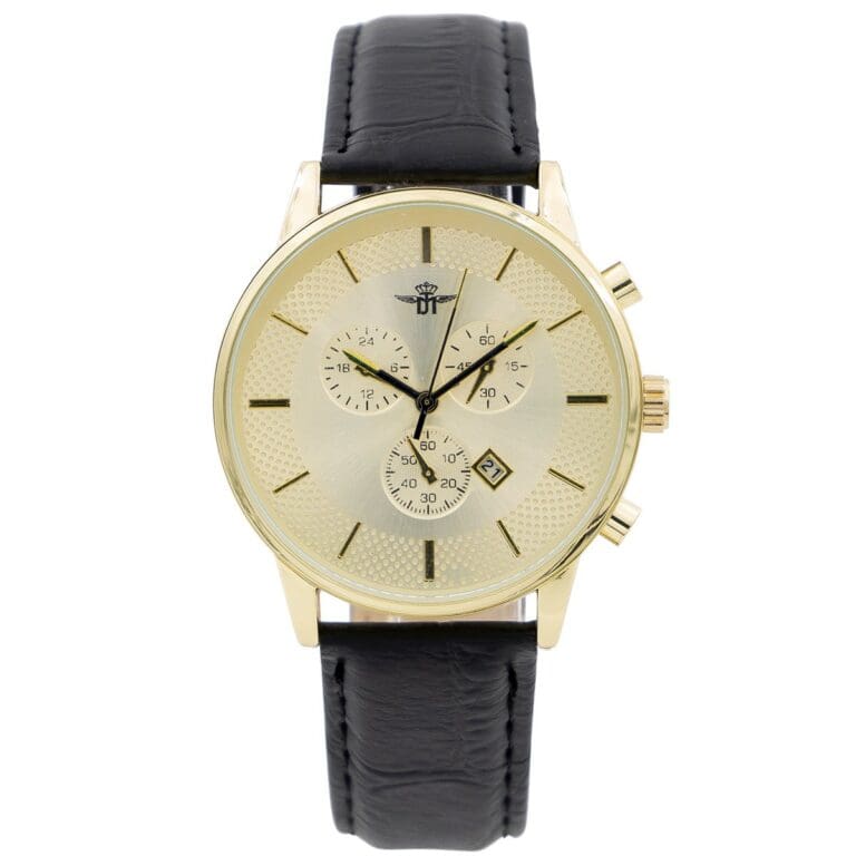 Montre Homme Noir M. JOHN