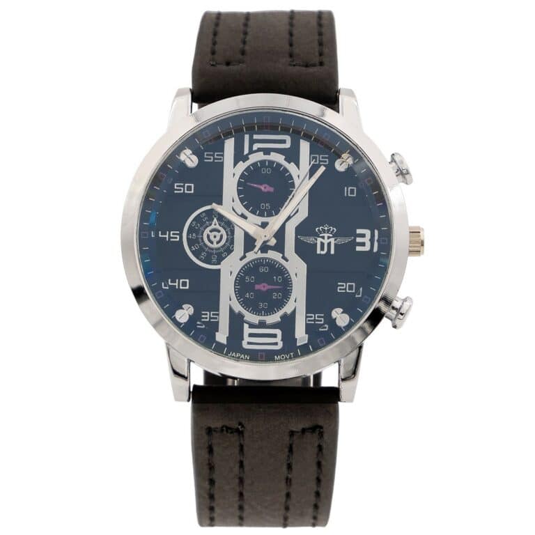 Montre Homme Noir M. JOHN