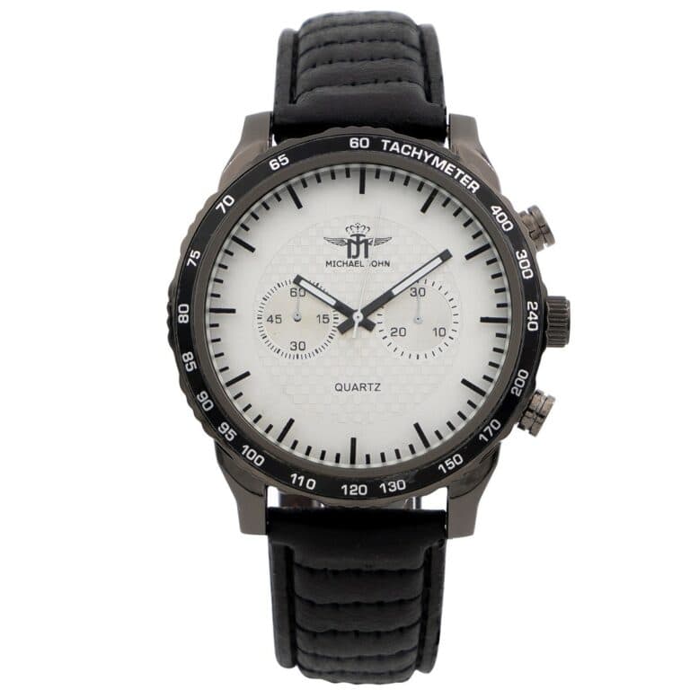 Montre Homme Noir M. JOHN