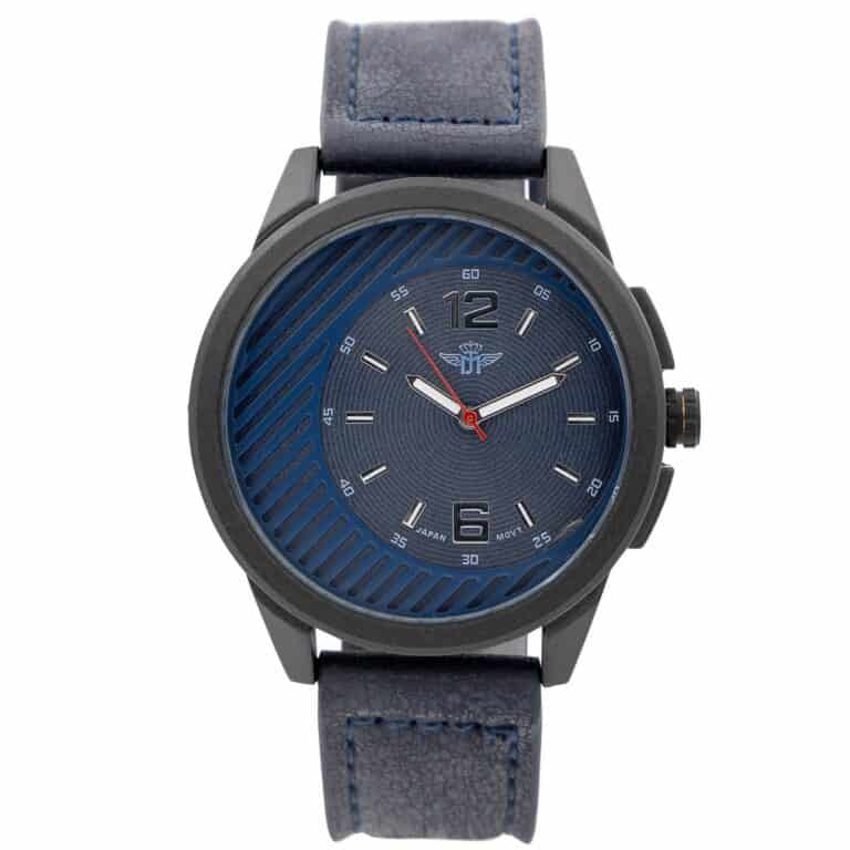 Montre Homme Bleu M. JOHN
