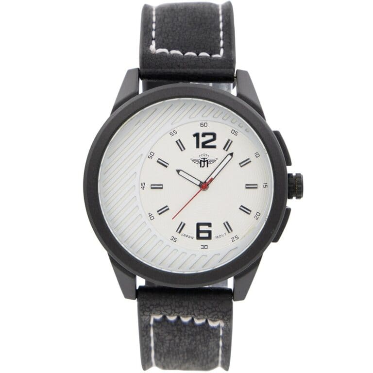 Montre Homme Noir M. JOHN