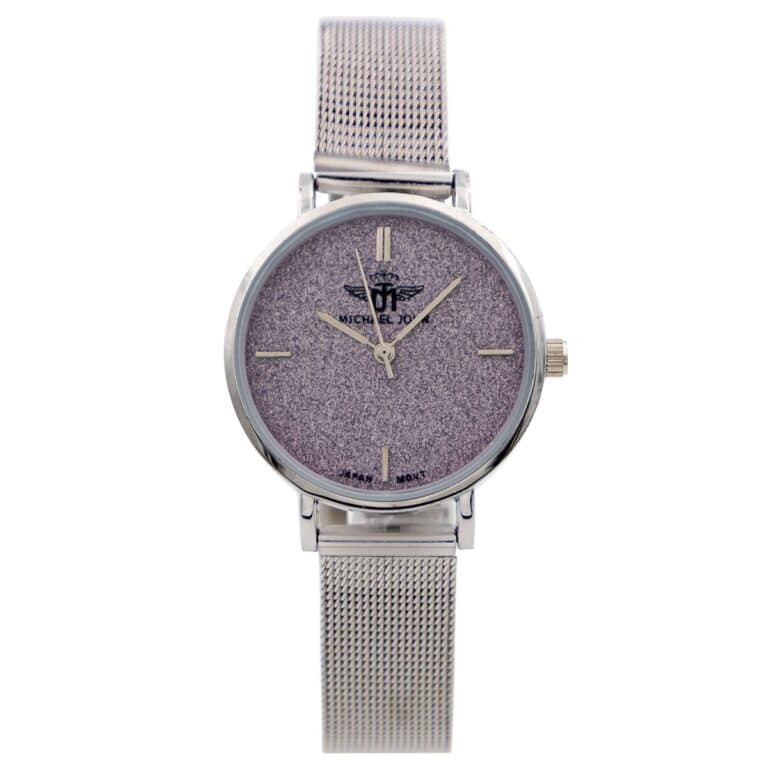 Montre Femme Métal Argenté M. JOHN