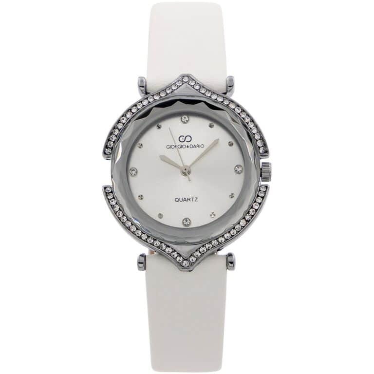 Montre Femme Blanc Strass GIORGIO