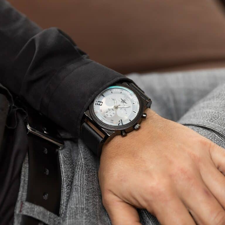 Montre Homme Noir M. JOHN