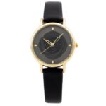Coffret Montre Femme Noir M. JOHN