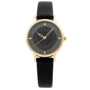 Coffret Montre Femme Noir M. JOHN