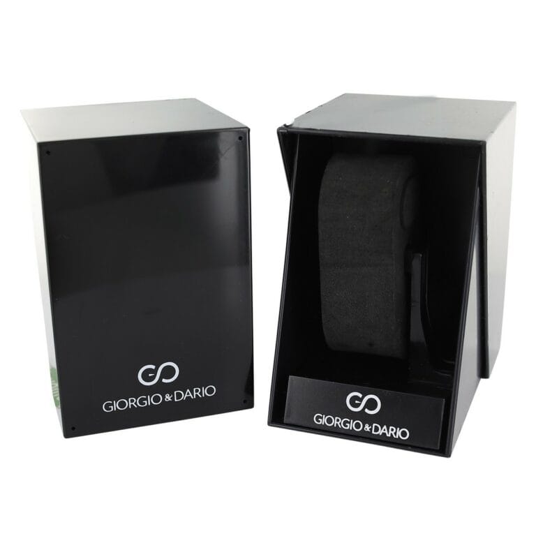 Coffret Montre Femme Noir M. JOHN