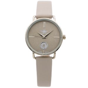 Montre Femme Gris Strass M. JOHN