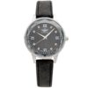 Montre Femme Gris Strass M. JOHN