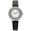 Montre Femme Gris Strass M. JOHN