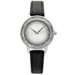 Montre Femme Gris Strass M. JOHN
