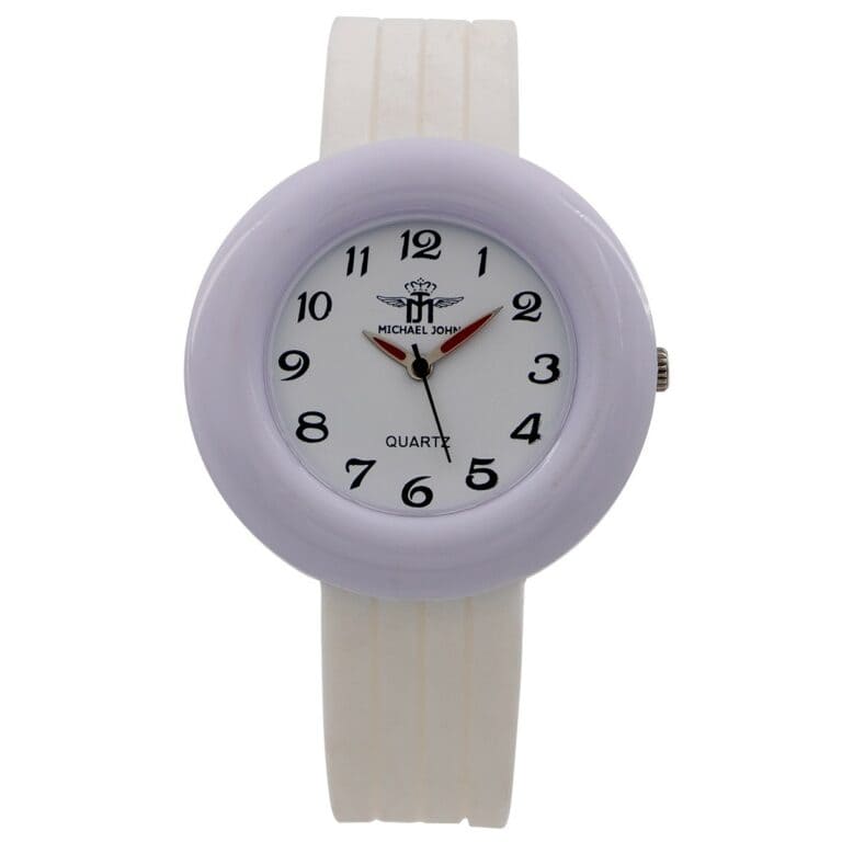 Montre Femme Silicone Blanc M. JOHN