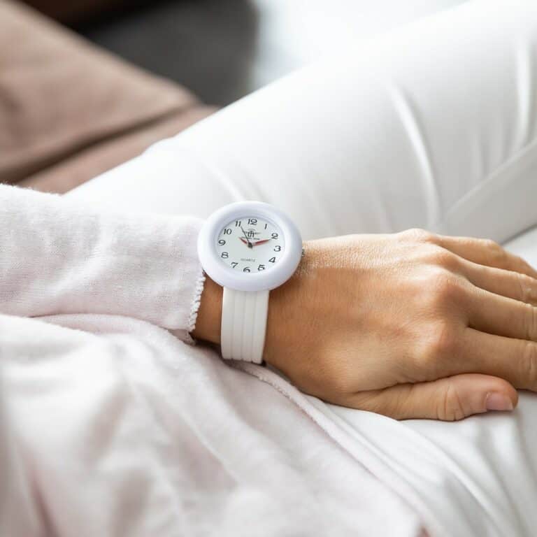 Montre Femme Silicone Blanc M. JOHN