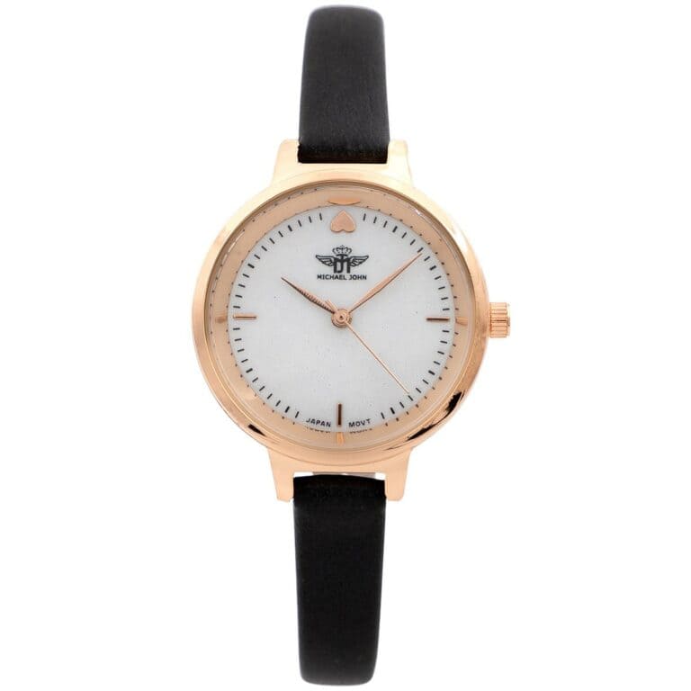 Montre Femme Noir Paillettes M. JOHN