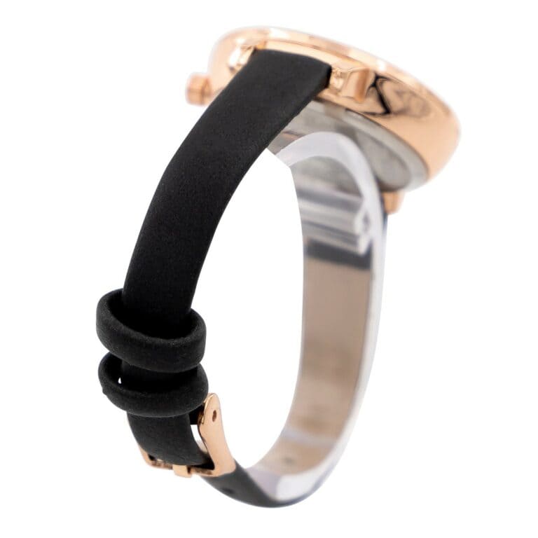 Montre Femme Noir Paillettes M. JOHN