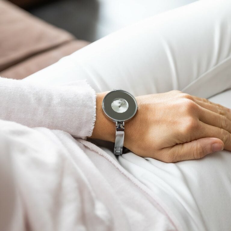 Montre Femme Métal Argenté Strass M. JOHN