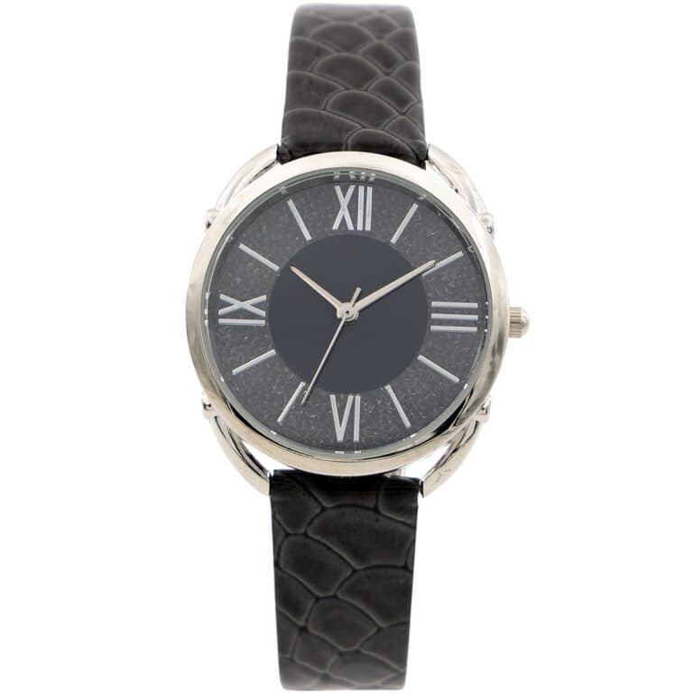 Montre Femme Gris Noir M. JOHN