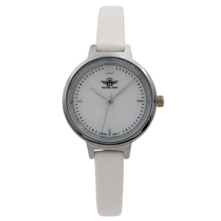 Montre Femme Blanc Paillettes M. JOHN