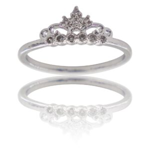 Coffret Bague Femme Rhodium REINA