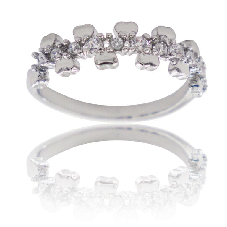 Coffret Bague Femme Rhodium CALIPA