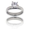 Bague Femme Acier Solitaire DIAMELA