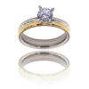 Bague Femme Acier Solitaire DIAMELA