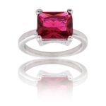 Coffret Bague Femme Rhodium PIERRA