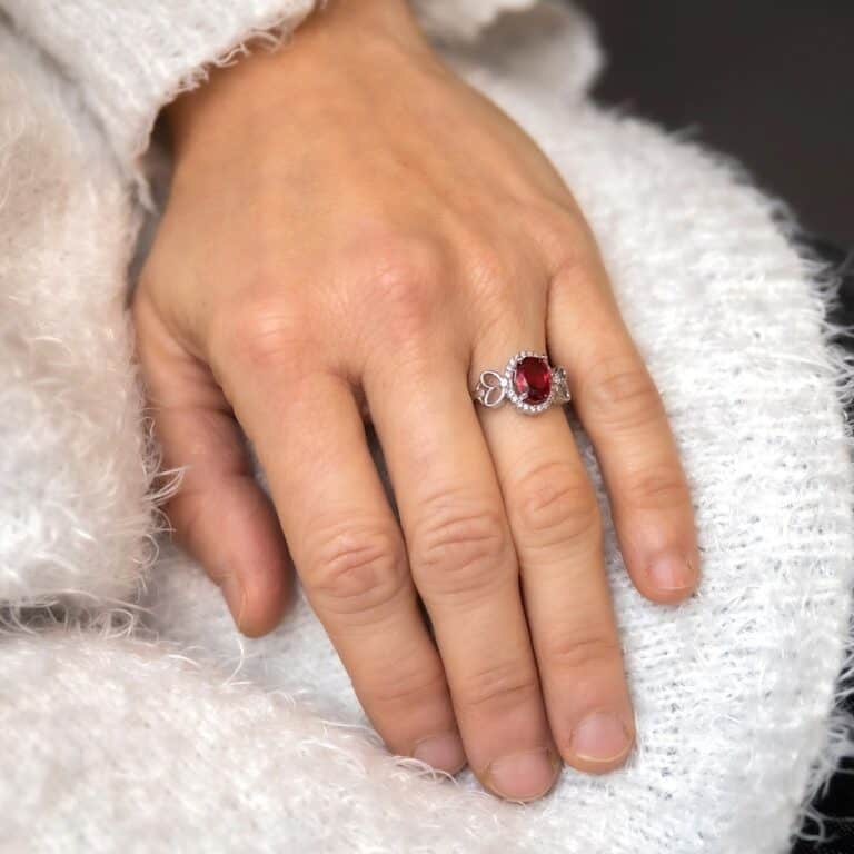 Coffret Bague Femme Rhodium ELECTRA