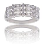 Coffret Bague Femme Rhodium PIERRA