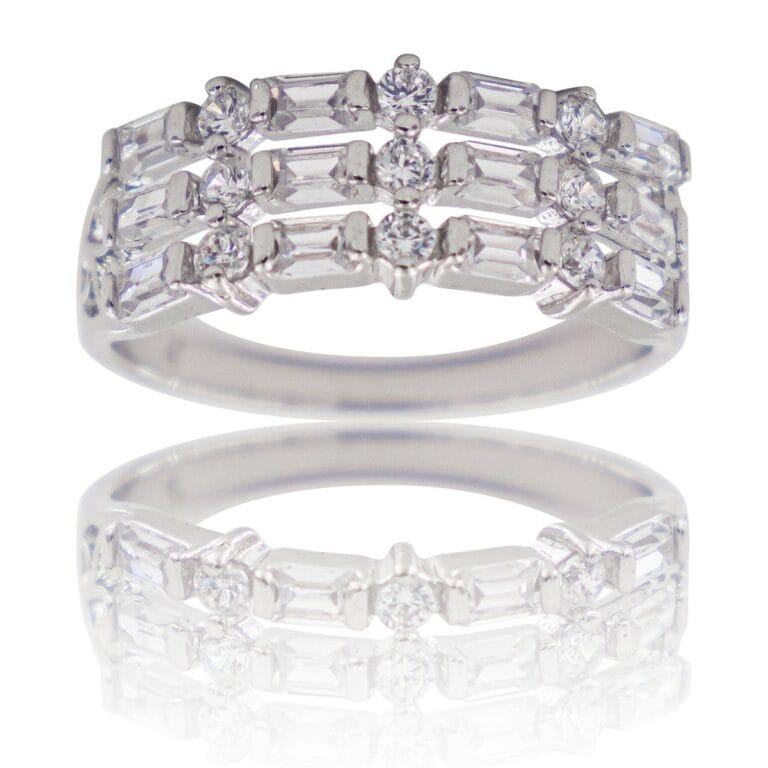 Coffret Bague Femme Rhodium PIERRA