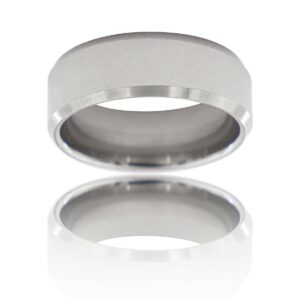 Bague Anneau Homme Acier MA