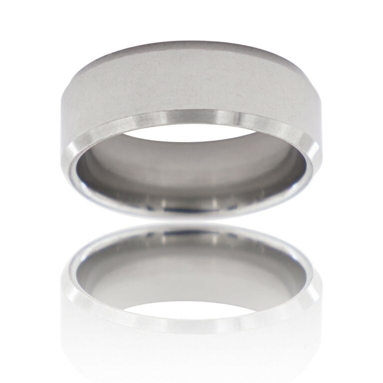 Bague Anneau Homme Acier MA