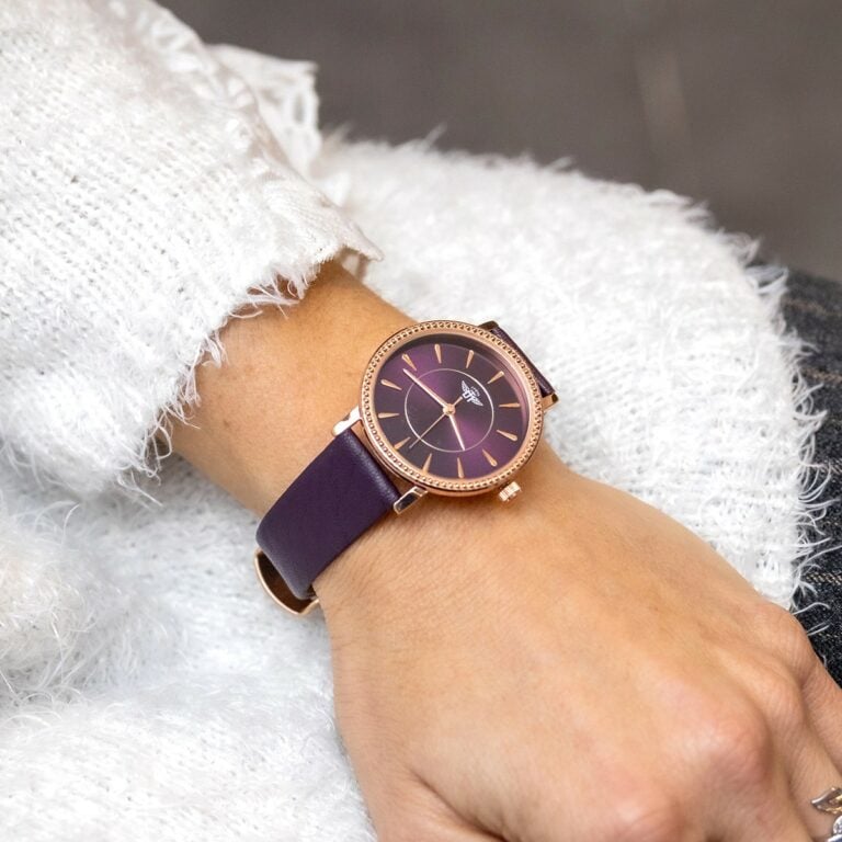 Montre de Femme Violet M. JOHN