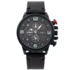 Belle Montre Homme Noir M. JOHN