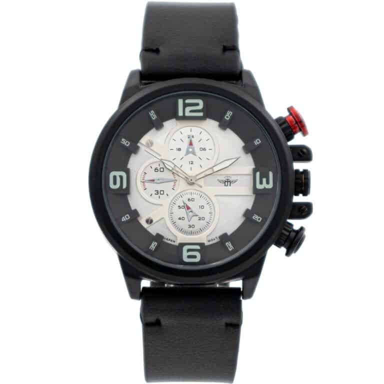 Montre Homme Tendance Noir M. JOHN
