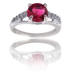 Coffret Bague Femme Rhodium LIBRAE